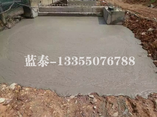 氣泡混合輕質土施工現(xiàn)場